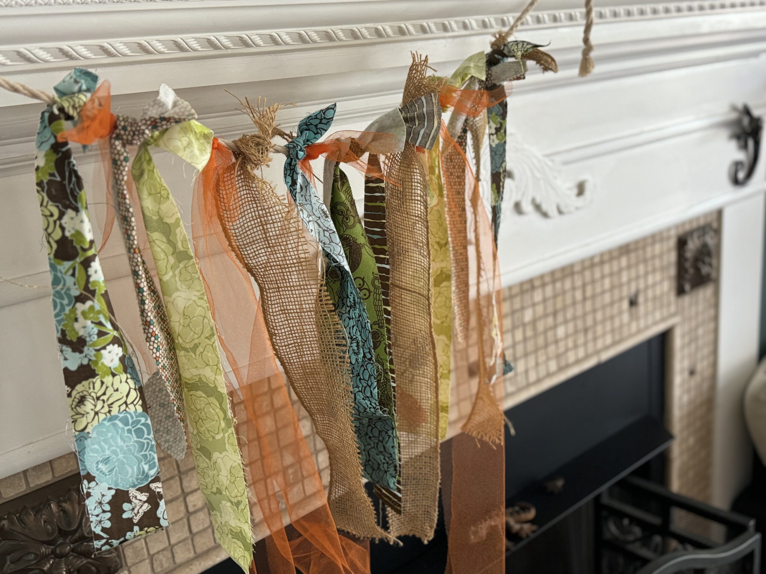 Woodland Ribbon Swag