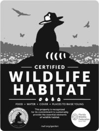 Certified Wildlife Habitat Florida